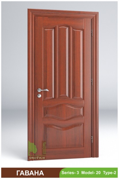 The interior doors of the selected array of wood Havana